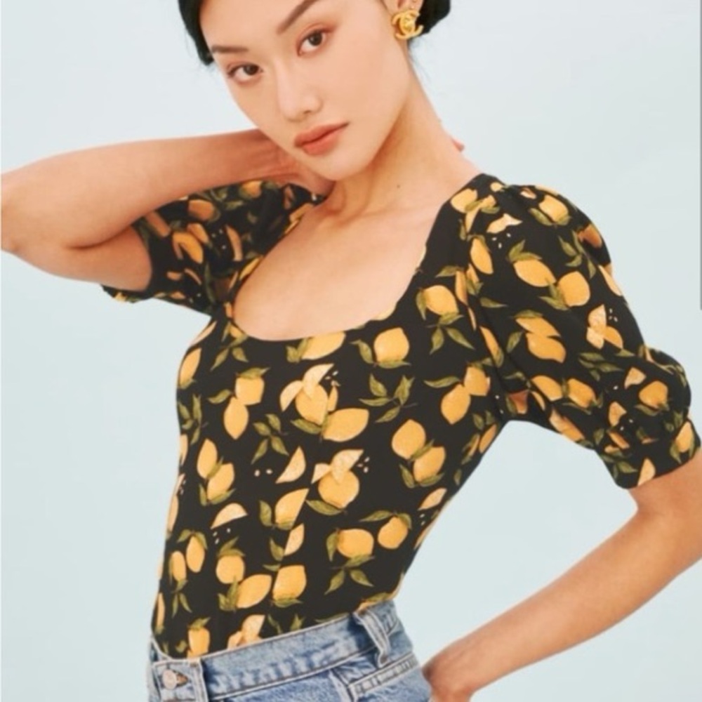 Reformation Cave Top Lemon Drop